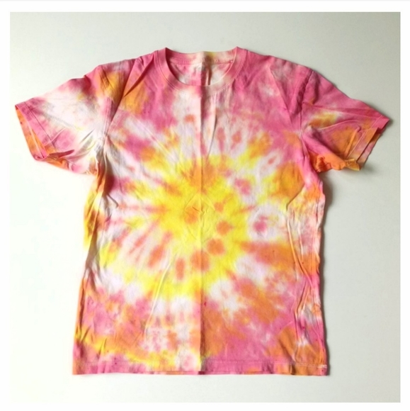 Uniqlo Women Size XS Multicolour Tie Dye T-Shirt - Picture 1 of 5
